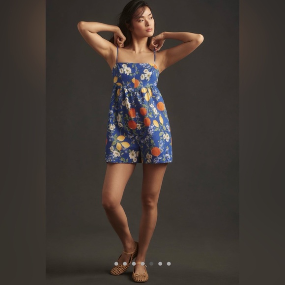 Corey Lynn Calter for Anthropologie Sadie Romper Size XS - Picture 7 of 11